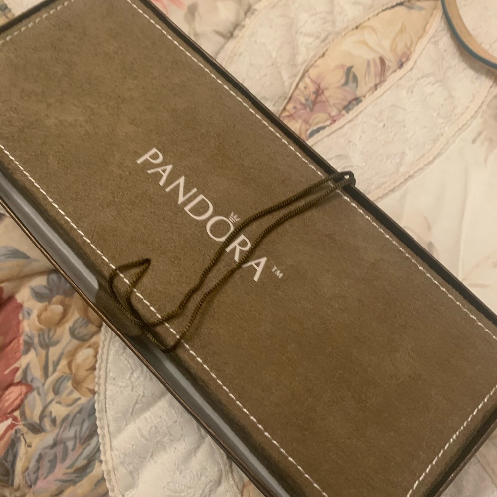 Pandora NEVER USED Suede Jewelry Box